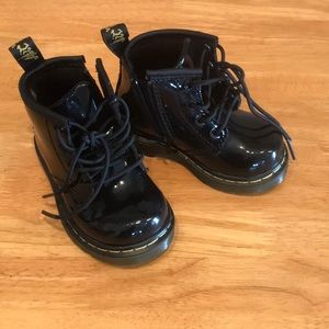 Infant 1460 Dr Martens Patent Leather